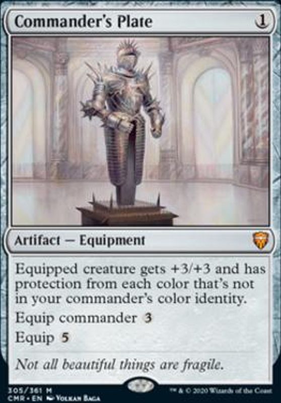 Commander's Plate
