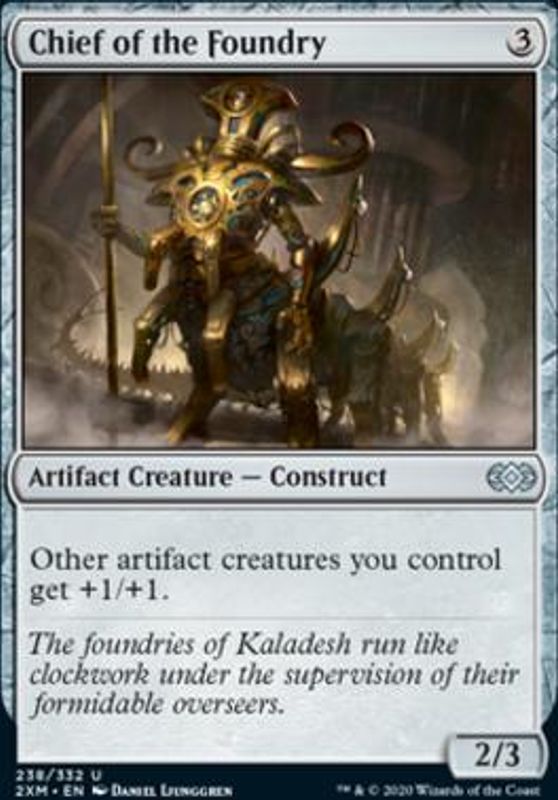 Chief of the Foundry (foil)
