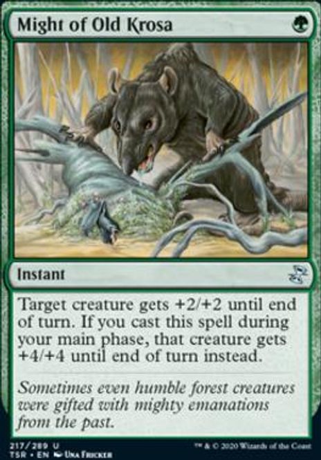 Hovedbilde Might of Old Krosa (foil)