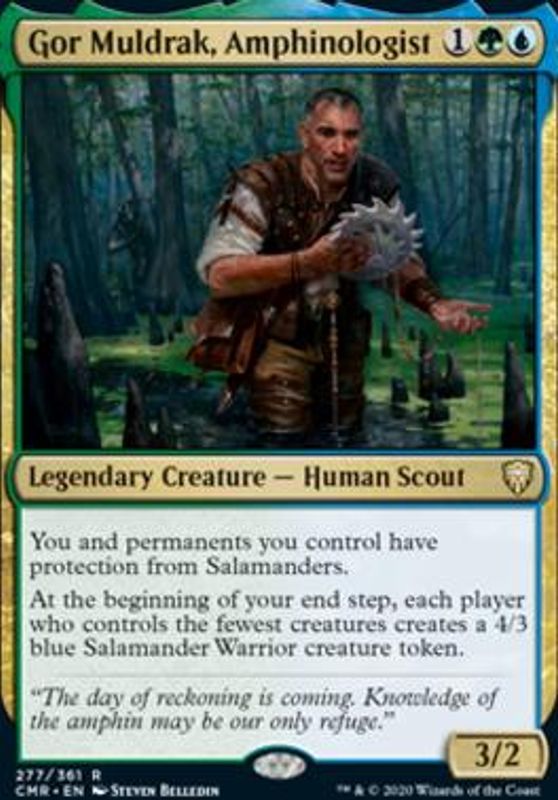 Gor Muldrak, Amphinologist