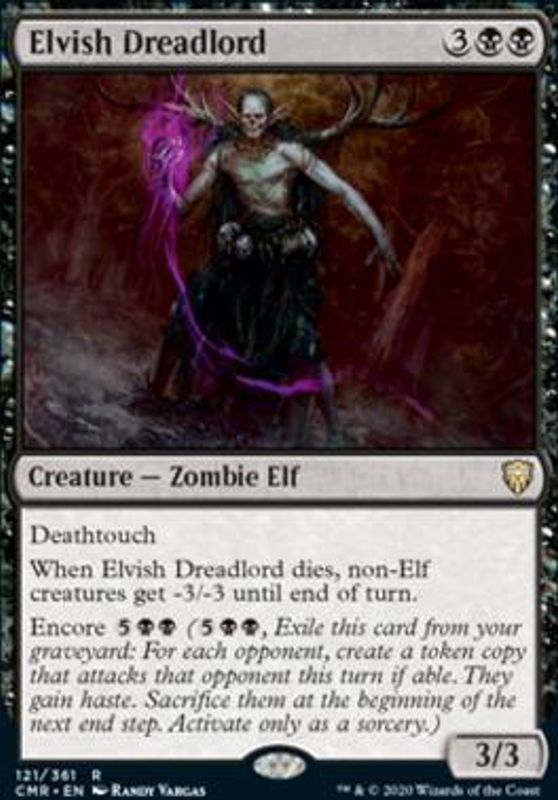 Elvish Dreadlord (foil)