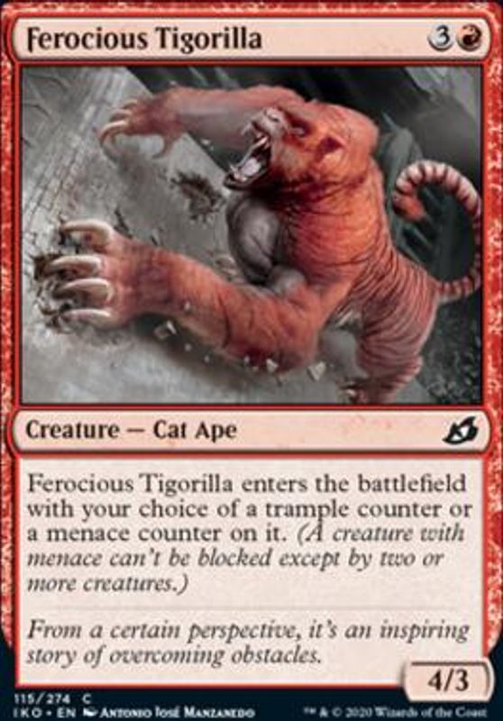 Ferocious Tigorilla (foil)