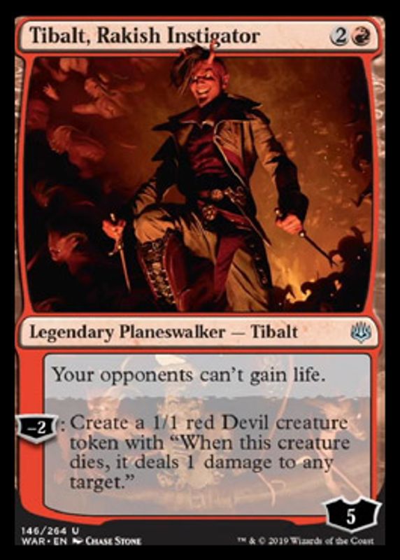 Tibalt, Rakish Instigator (foil)