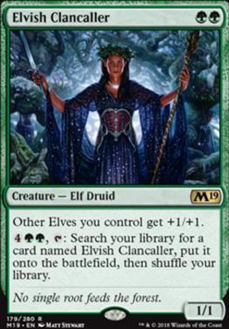 Hovedbilde Elvish Clancaller