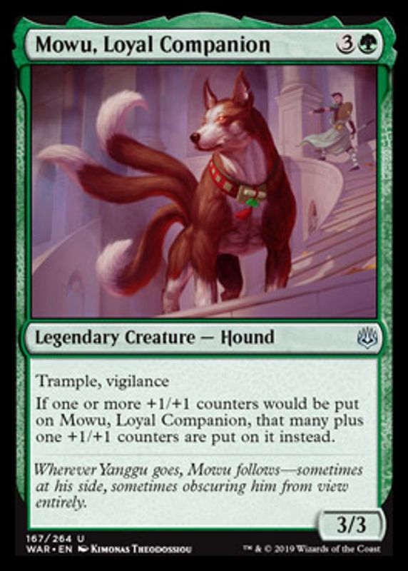 Mowu, Loyal Companion (foil)