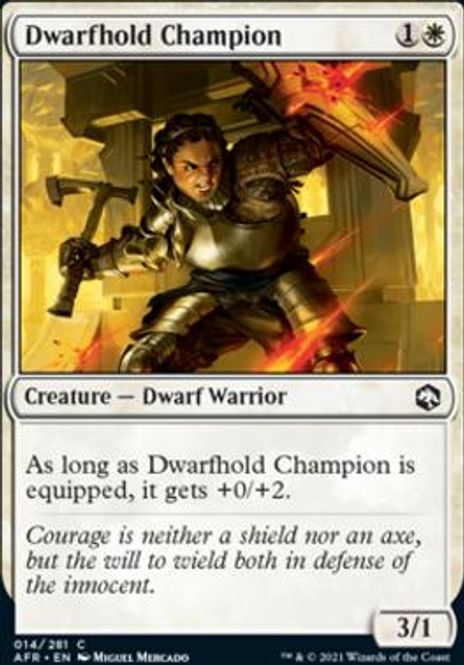 Hovedbilde Dwarfhold Champion