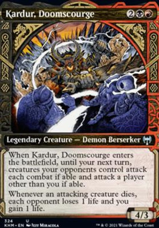 Kardur, Doomscourge (Showcase) (foil)