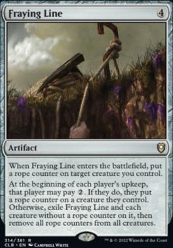 Fraying Line (foil)