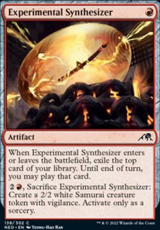 Experimental Synthesizer (foil)