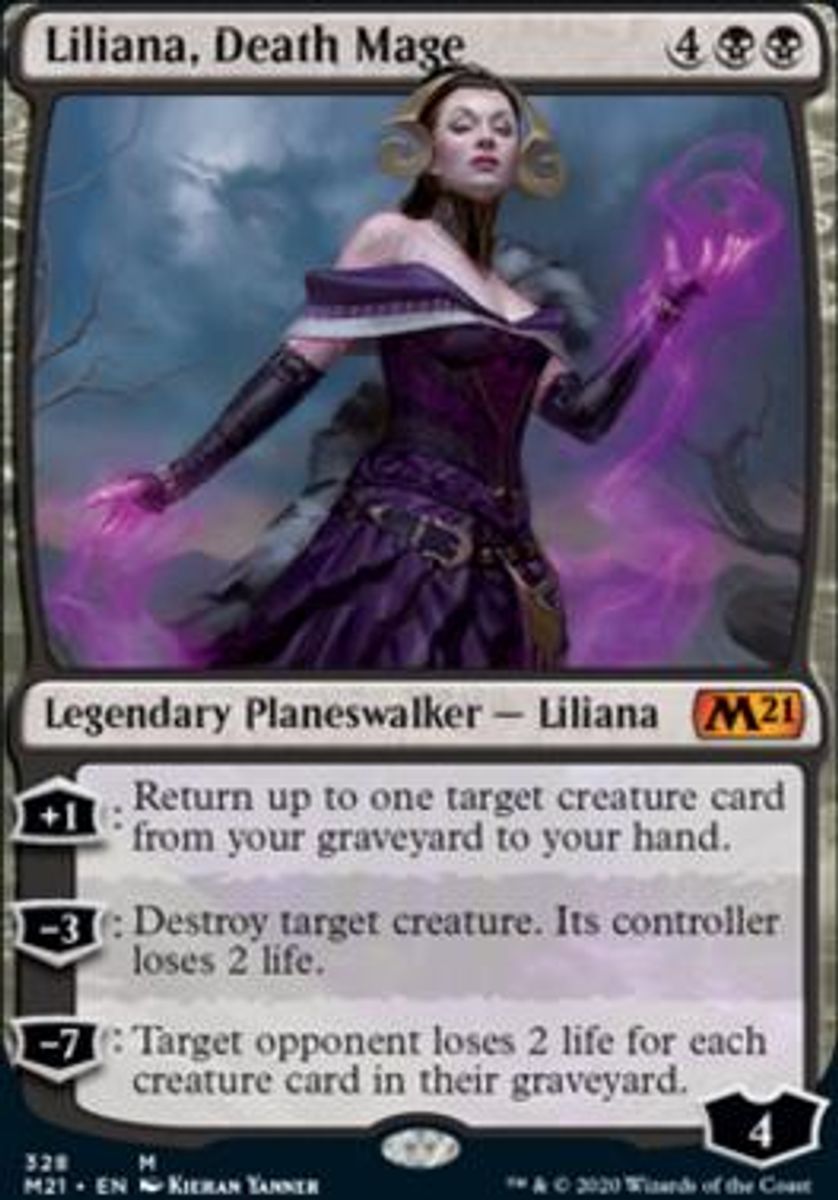 Liliana, Death Mage (Planeswalker Deck Foil)