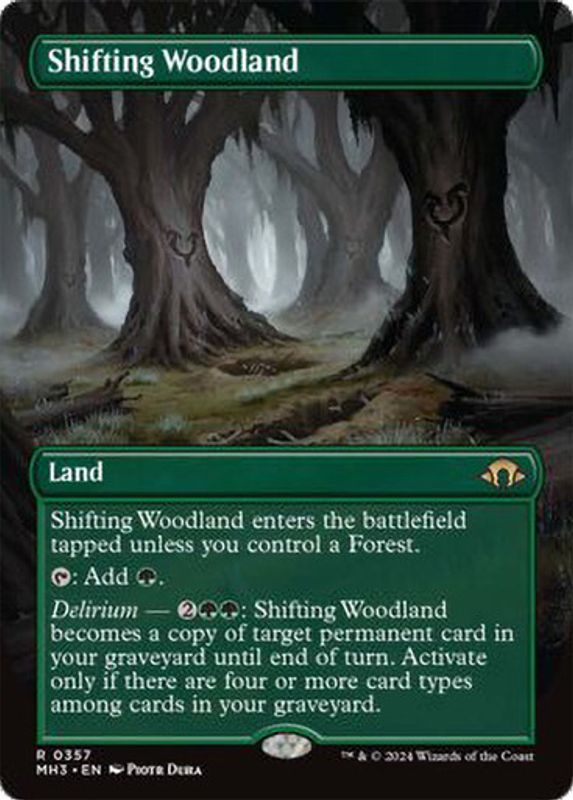 Shifting Woodland (Borderless) (Foil)