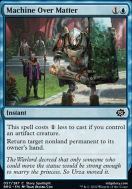 Machine Over Matter (foil)