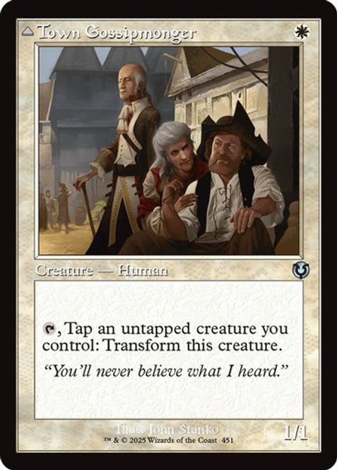 Hovedbilde Town Gossipmonger (Retro ...