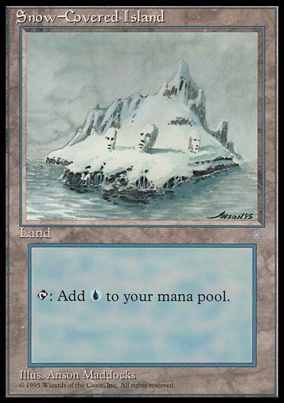 Snow-Covered Island