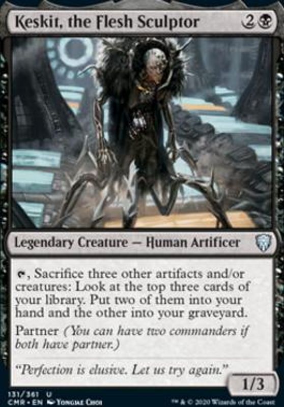 Keskit, the Flesh Sculptor (foil)