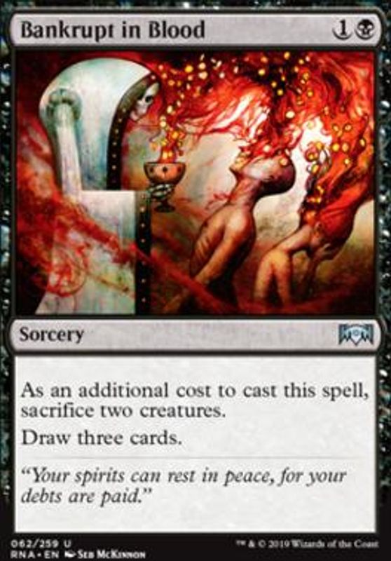 Bankrupt in Blood