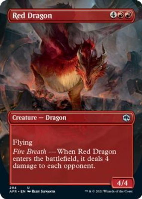 Hovedbilde Red Dragon (Borderless) ...
