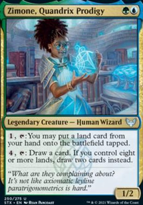 Hovedbilde Zimone, Quandrix Prodigy