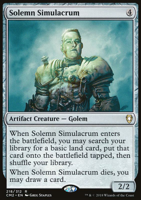 Solemn Simulacrum (218)