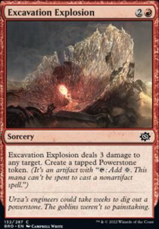 Excavation Explosion