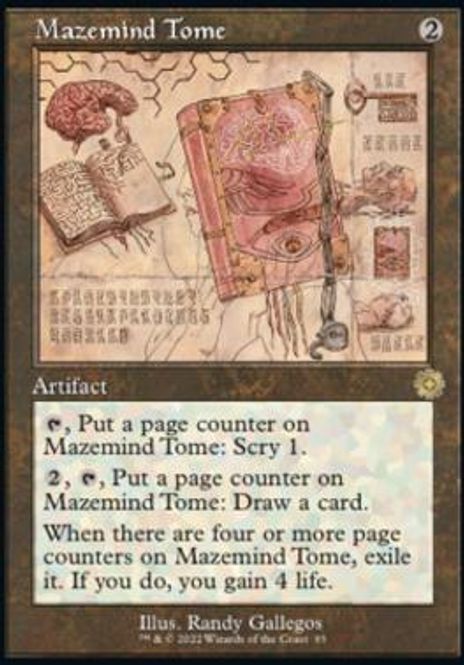 Hovedbilde Mazemind Tome (Schematic Art)