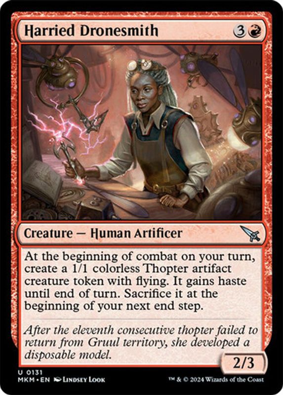 Harried Dronesmith (Foil)