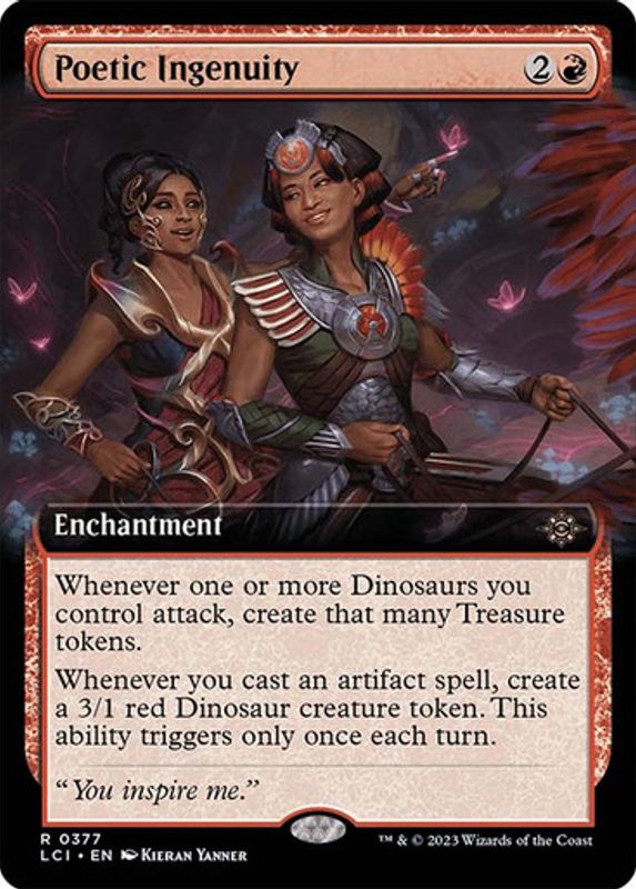 Poetic Ingenuity (Extended Art) (Foil)
