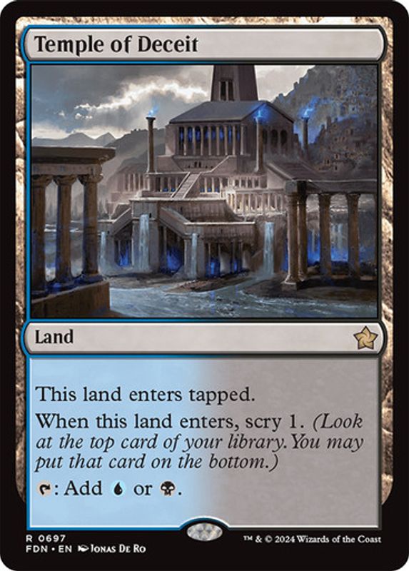 Temple of Deceit (Foil)