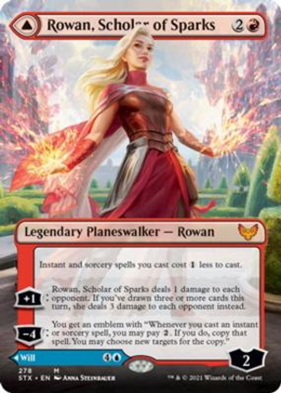 Rowan, Scholar of Sparks (Borderless)