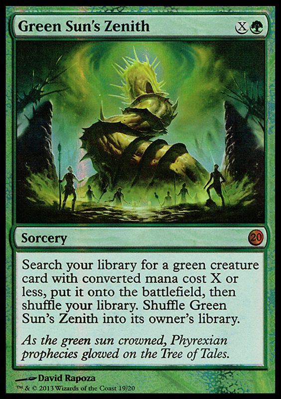 Green Sun's Zenith