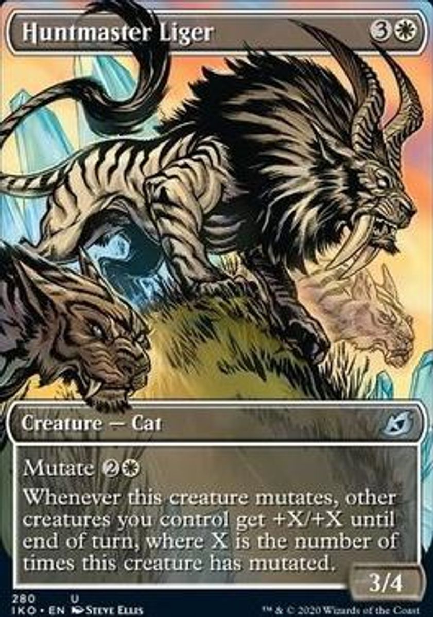 Huntmaster Liger (showcase, foil)