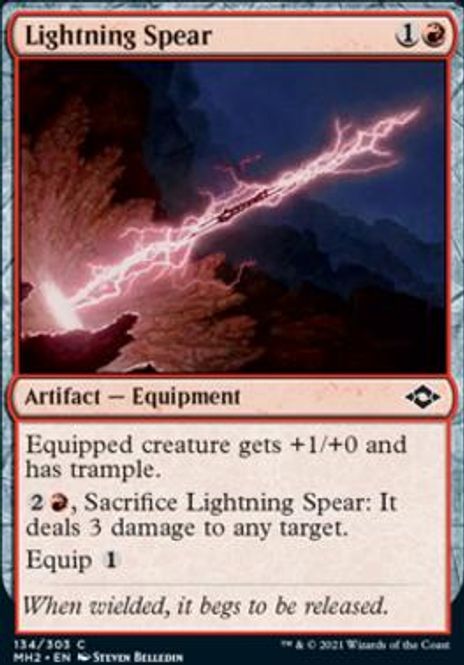 Hovedbilde Lightning Spear (foil)