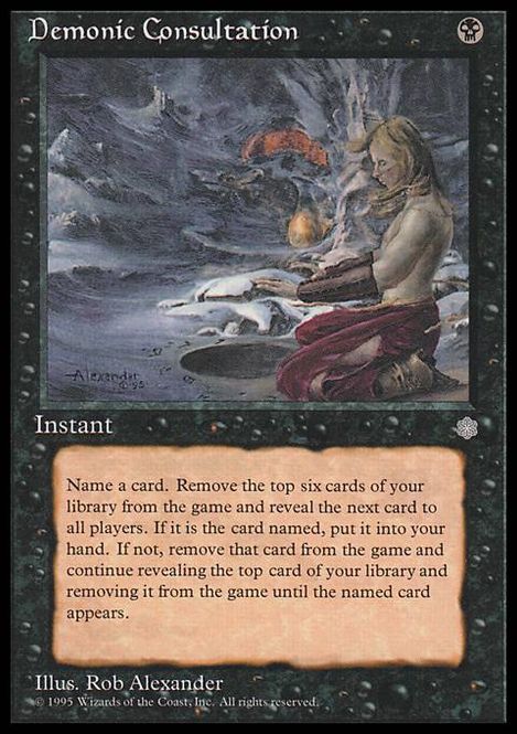 Hovedbilde Demonic Consultation