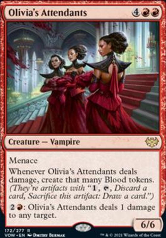 Olivia's Attendants (foil)