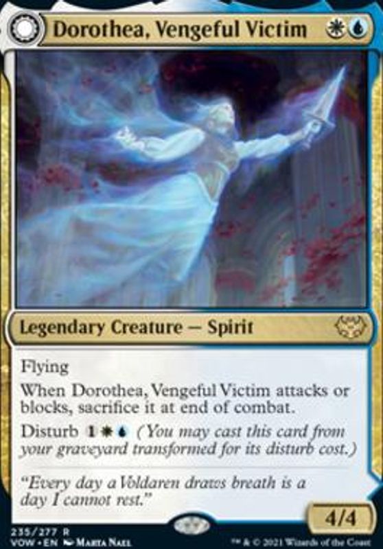 Dorothea, Vengeful Victim