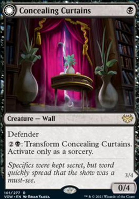 Hovedbilde Concealing Curtains (foil)