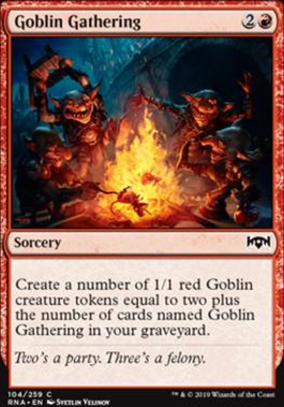 Goblin Gathering (foil)
