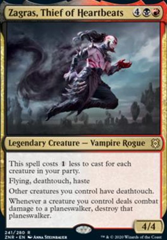 Zagras, Thief of Heartbeats