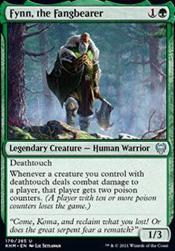 Fynn, the Fangbearer (foil)