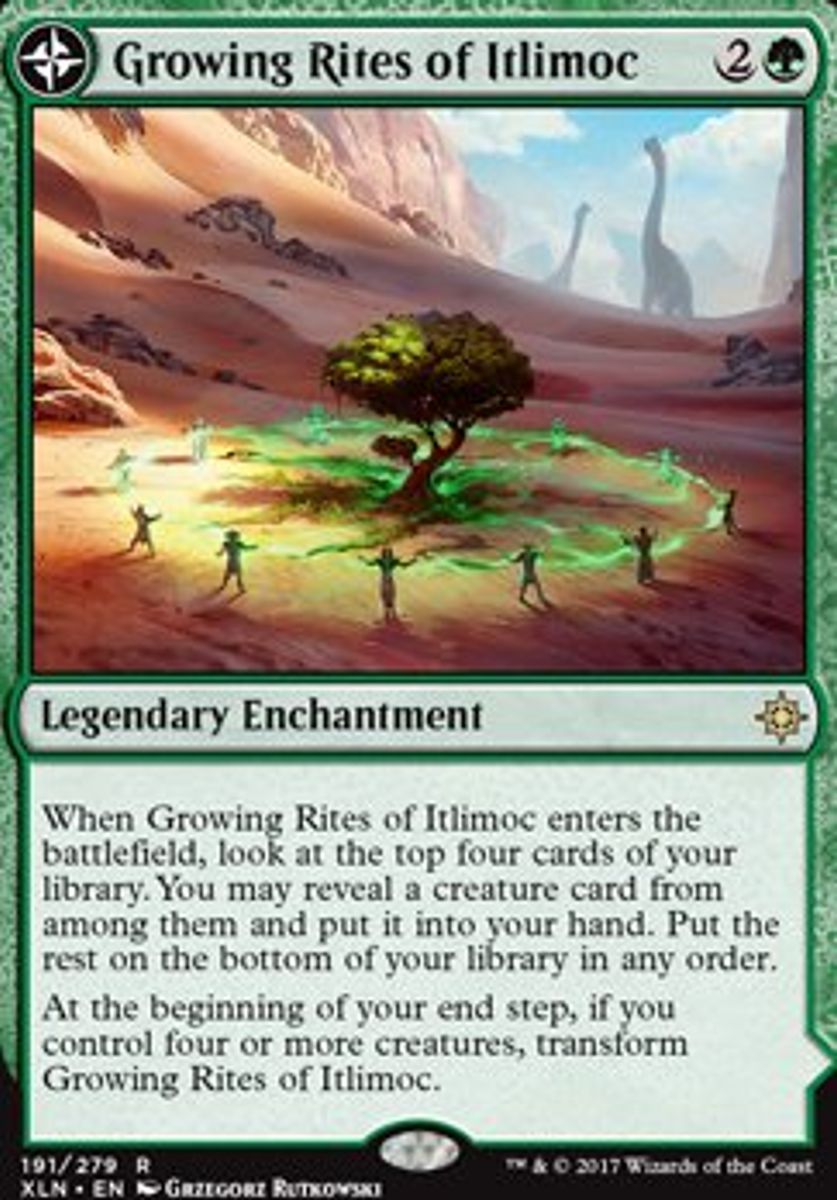 Growing Rites of Itlimoc