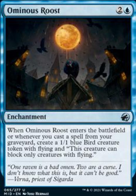 Hovedbilde Ominous Roost (foil)