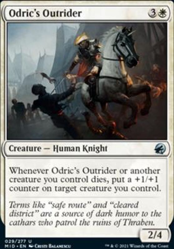 Odric's Outrider (foil)