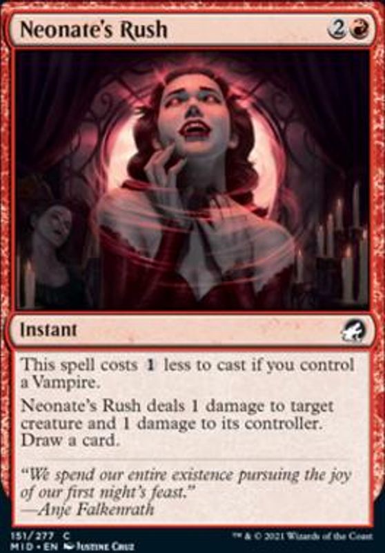 Neonate's Rush (foil)