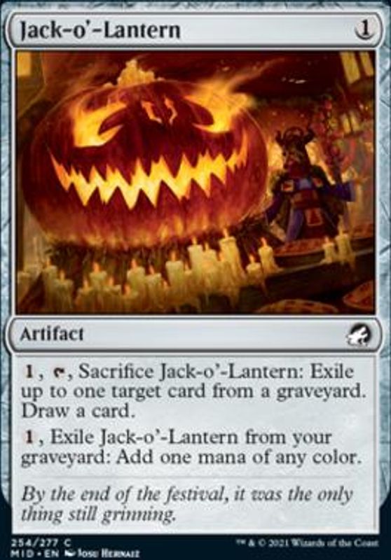 Jack-o'-Lantern (foil)
