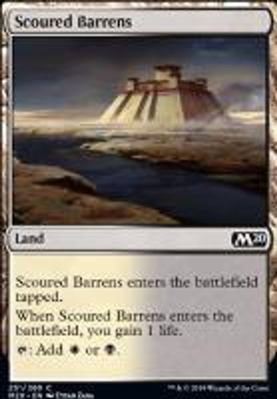 Scoured Barrens (foil)