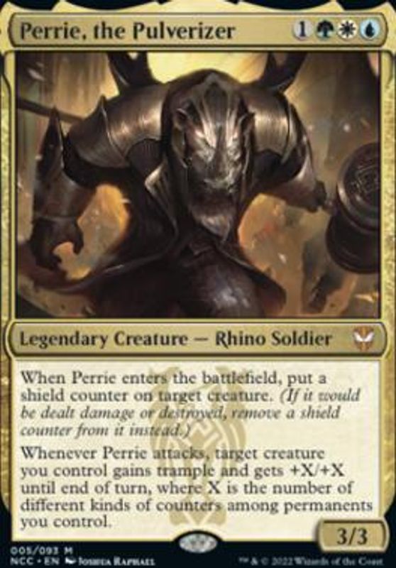 Perrie, the Pulverizer (foil)