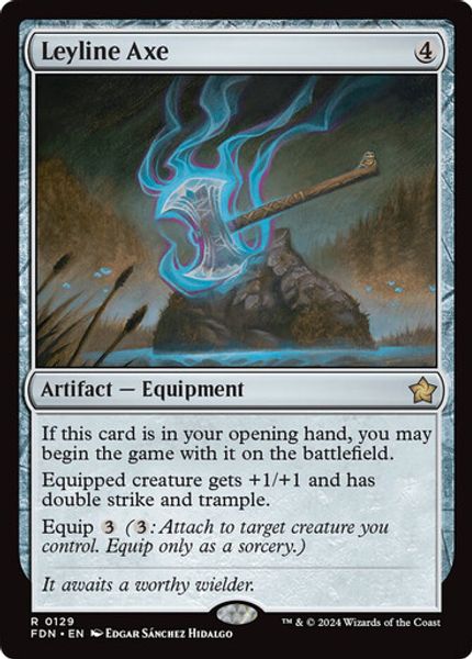Hovedbilde Leyline Axe (Foil)