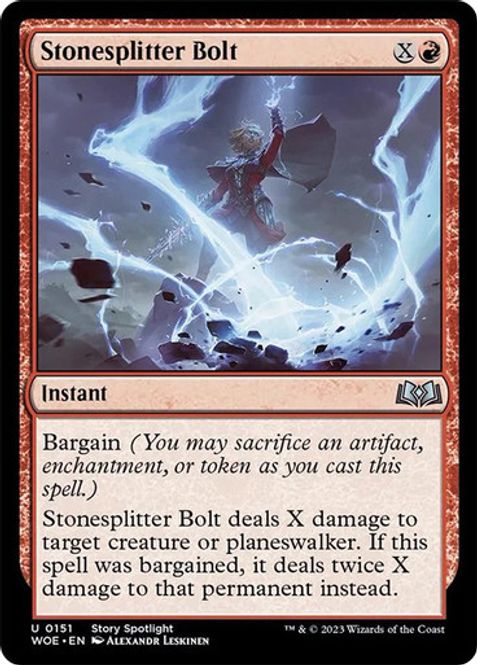 Hovedbilde Stonesplitter Bolt (Foil)