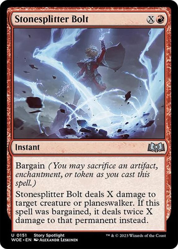 Stonesplitter Bolt (Foil)