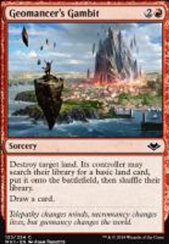 Geomancer's Gambit (foil)